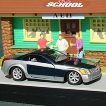 The Cadillac (DELIVERANCE) from the Rembrandt Album of Remastered 1/43rd Scale Automobilia - Model Cars