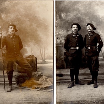 Chasseurs Alpins #2, Real Photo Postcards