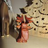 Whimsical Wooden Moose from AmberRose and Elves!!! : ) Folk Art Owl