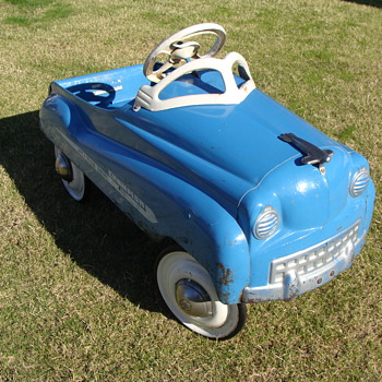 1951 Murray Dipside Champion Jet Flow Drive Pedal Car Survivor! - Model Cars
