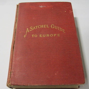 Vintage Satchel Guide To Europe - Books