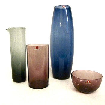 Collection of i-glass by Iittala - Art Glass