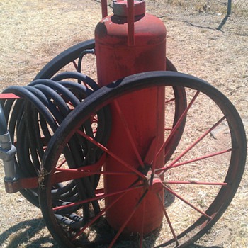 ANTIQUE FIRE EXTINGUISHER