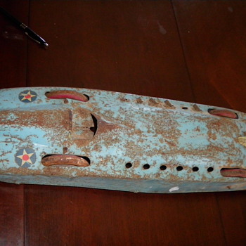 Anyone Know The Maker os This Tin BlueBird Race Car - Model Cars