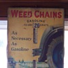 WEED CHAINS gasoline tin sign