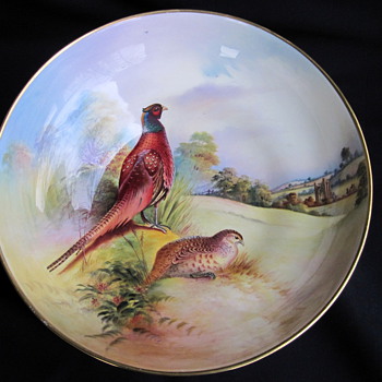 Aynsley fine art collection bowl