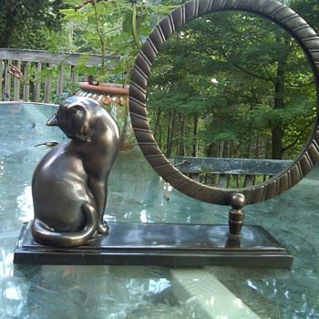 Table Mirror - Art Deco
