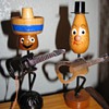 Mid Century Modern Bottle Opener Figurines by Ideal