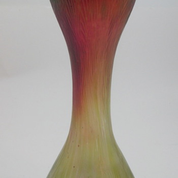 Rindskopf 'Pepita' decor vase, ca. 1905 - Art Glass