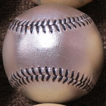Rawlings Silver Baseball? - Baseball