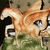 pegasus art pottery  in my collection