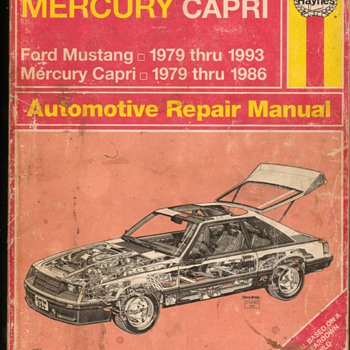 Haynes Mustang Repair Manual