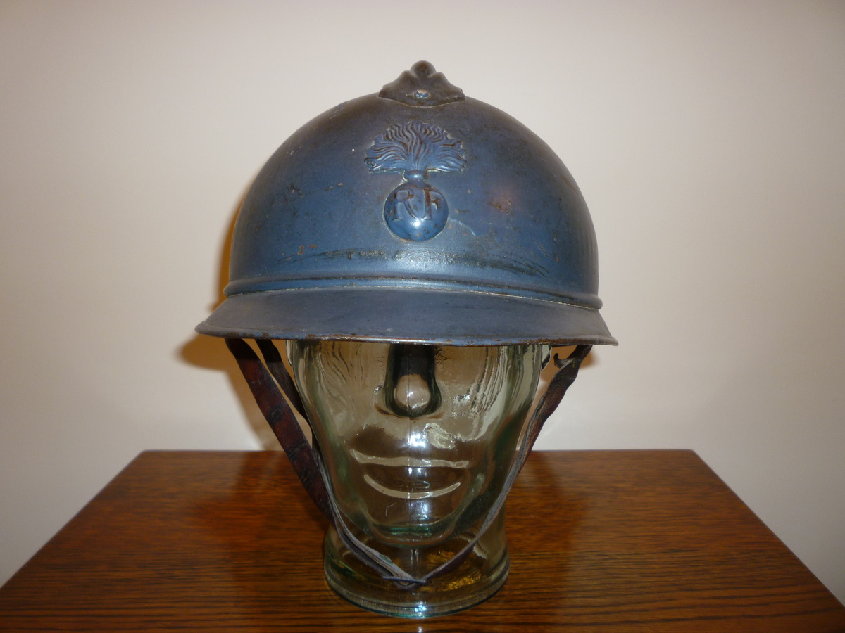 French infantry M15 Adrian helmet, WWI Collectors Weekly