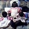 black americana old cloth dolls