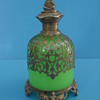 OLD CHINESE JADE AND BRONZE SCENT BOTTLE
