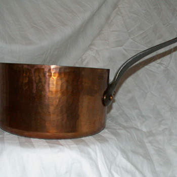 Mauviel Copper Hammered Sauce Pan ~ France - Kitchen