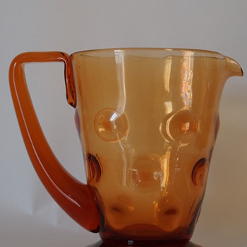 Thomas Webb Jug, Decanter and Glasses 1930s - Art Glass