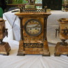 Mantle Clock 3 Pce.