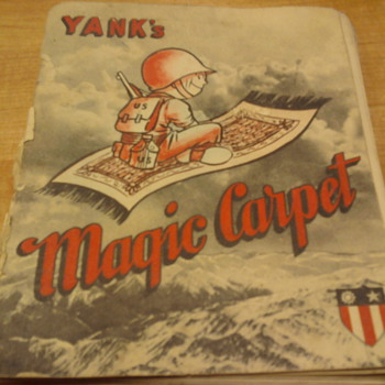 Yanks Magic Carpet  Military souvenir - Books