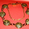 Antique Bracelet with Pretty Pictorials 