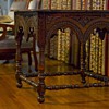 Tiger Striped Table by Karpen 