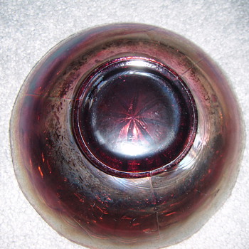 Peacock and Daliah - Amethyst bowl
