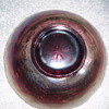 Peacock and Daliah - Amethyst bowl