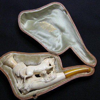 Nana's Meerschaum Pipe - Tobacciana