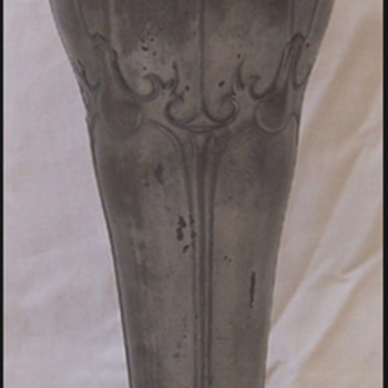 ALBIN Müller PEWTER VASE JUNGENDSTIL