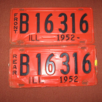 Old License Plates