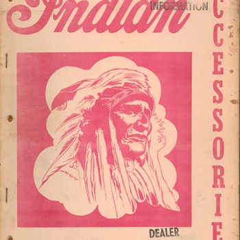 1957 Indian Motocycle Repair & Accys. Manuals - Motorcycles