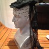Victorian mourning cap