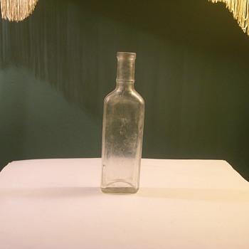 Very Early 1900's Elixir Glass Bottle