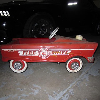 Fire Chief Pedal Car