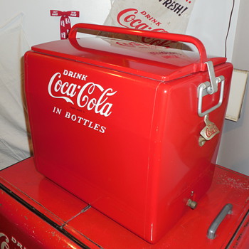 1960 Coca-Cola Picnic Cooler - Coca-Cola