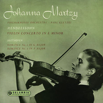 Columbia 33CX1497 - Mendelssohn - Violin Concerto - Johanna Martzy - Records