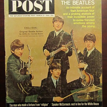 Saturday Evening Post Bettles Cover March 1964