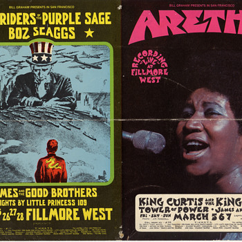 Aretha Franklin/New Riders at the Fillmore - Music