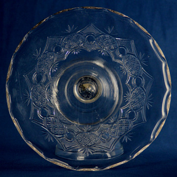 'Chain With Star' by Bryce, Walker and Company c1879 - Glassware