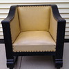 Antique Empire Cube Chair Rocker