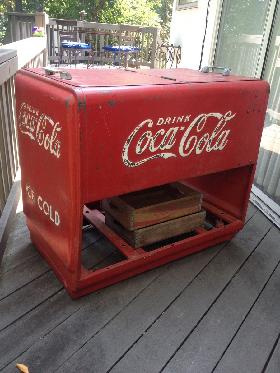 1938 CocaCola Cooler Collectors Weekly