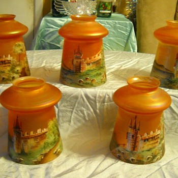 RUCKL SET OF SHADES MATCHING THE RUCKL LAMP - Lamps