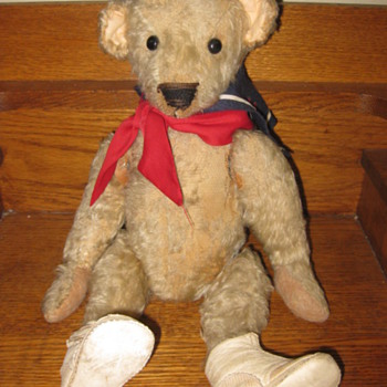 Very Well Loved Mohair Bear - Dolls
