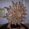 Wright Motors J-5 Whirlwind 1/2 scale wood model