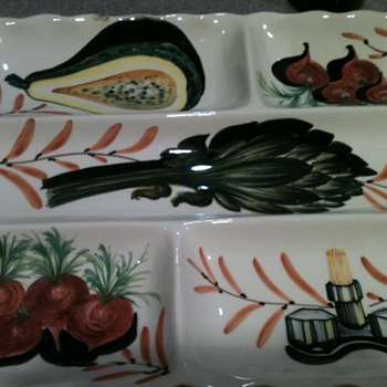 Italian made platter - Art Pottery