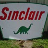 Porcelain Sinclair Sign