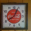 Vintage Coca-Cola clock