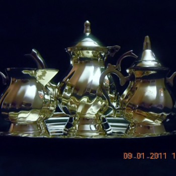 Silver Plated Miniature Tea/Coffee Set - Salesman Sample?
