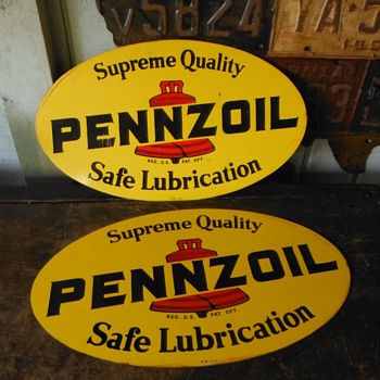 Another bulk Pennzoil Lot From Estate Of Pennzoil Racing VP - Petroliana