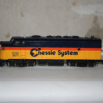 HO Scale Train Engine